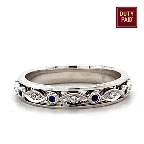 110ct natural blue sapphire - 0.110ct,