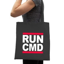 RUN CMD Baumwolltasche -