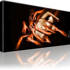 Akt Erotik Nude Abstrakt Bild Bilder Leinwand Wandbild Kunstdruck