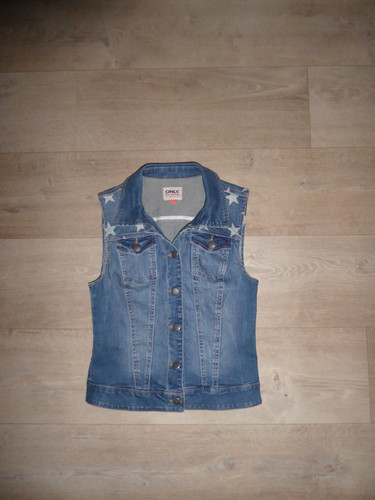 Only weste jeansweste - weste, /