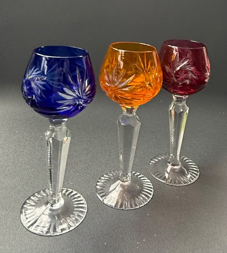 überfangglas kristallglas - 3x,