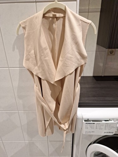 Damenweste in beige - damenweste, 36