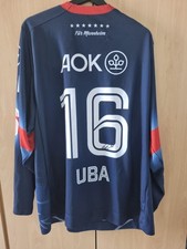 Trikot Adler Mannheim 2024/2025 GAME WORN ERIC UBA #16 mit Zertifikat - Signiert