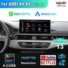 10,25 " Apple Carplay Bildschirm Für AUDI A4 A5 B8 B9 Android 13 Auto Radio 128G