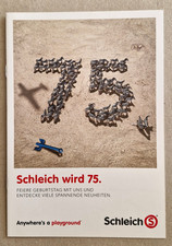 Schleich 75 Jahre Prospekt