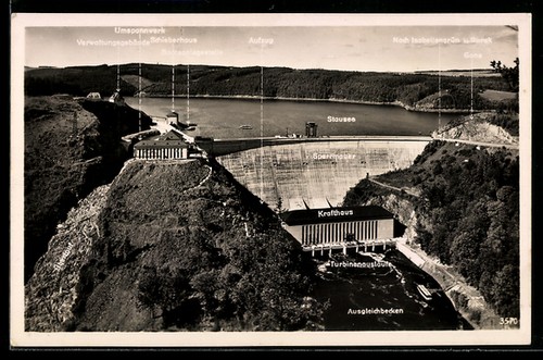 Hohenwarte saaletalsperre - ak,