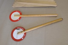 2 x alte Winkerkelle - für Bundeswehr THW  Feuerwehr  Oldtimer Fahrzeuge 