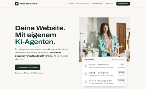 Website erstellen lassen