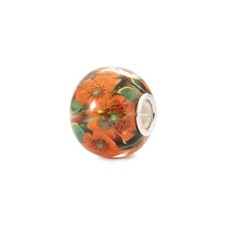 Trollbeads glasbead blüte - glasbead,