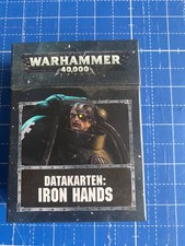 Warhammer 40000 - Datakarten:   Iron Hands