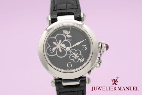 Cartier pasha 2324 stainless - c,