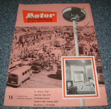 Motor Rundschau 15/58 Ford 12