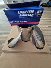 Edelstahl Propeller Evinrude Johnson Raker II 3 x 14,5 x 22 RH