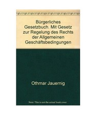 Bürgerliches Gesetzbuch. Mit