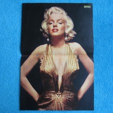 MARILYN MONROE POSTER BRAVO 2 Seiten 70er Markus
