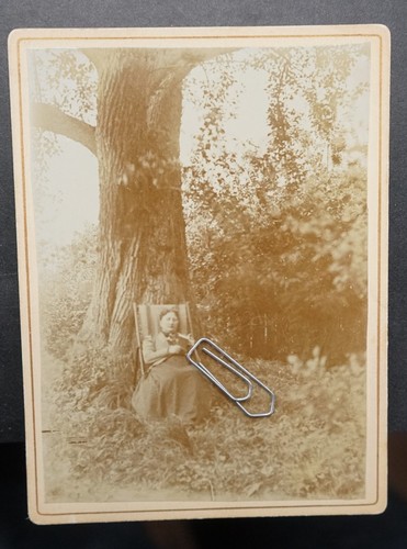 Foto portrait frau - foto, gartenstuhl