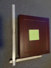 Münzkoffer Münzkassette Luxus 1 lagig für 12 Münzen bis 45 mm Durchmesser Holz 