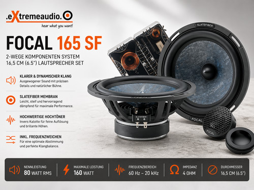 Focal 165 slatefiber serie - focal,