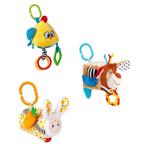 Soft plush sensory toy - plush,