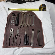 Bordwerkzeug Werkzeugrolle Werkzeug Oldtimer DDR Smalcalda WFR MZ Simson Trabant