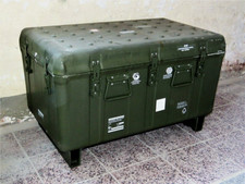 GFK Feldkiste Transportbox 100 x 60 x 60,5 cm Box IDZ unterfahrbar Bundeswehr 