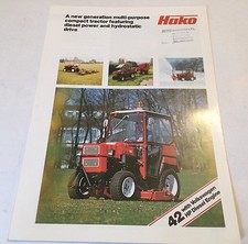 Hako mehrzweck kompakttraktor - hako,