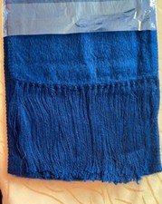 Alpaka Schal aus Peru - Blau -