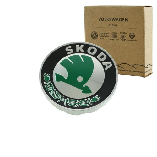 Original skoda felgendeckel - 1x,