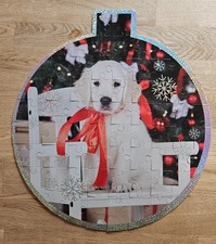 Shape Puzzle Weihnachten Hund