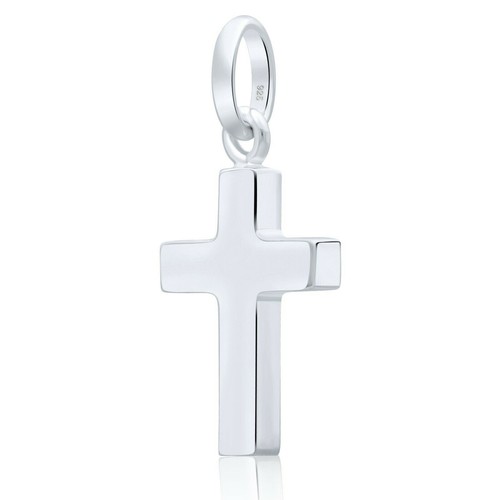 Kreuz anhänger klein massiv - anhänger,
