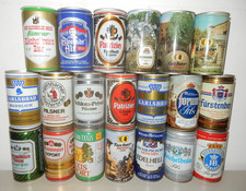 24 Schöne Stahl  Bierdosen