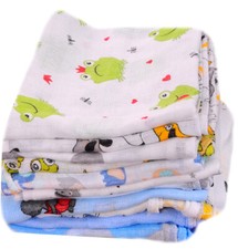 Mullwindeln Stoffwindeln Spucktücher Baumwollwindeln 70x80 Babytücher Spucktuch