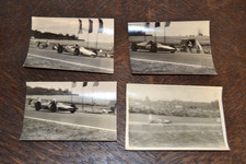 4 DDR-Fotos 1950er Jahre Autorennen Rennautos