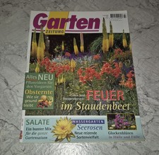 Gartenzeitung 7/1997 Seerosen Glockenblüten Obsternte Salate Beleuchtungstechnik