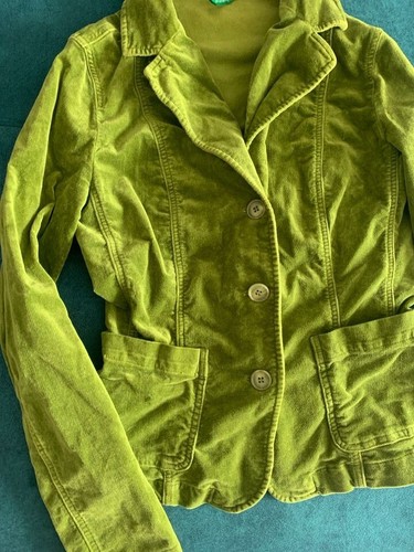Benetton samt blazer - samt,