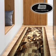 Modernen billig Läufer BCF IMPRESSION beige braun, abstract Breite 60 - 120 cm 