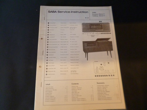 Original service manual - service,