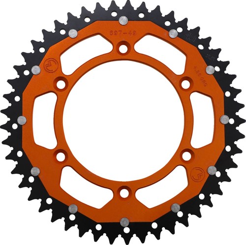 Doppelkettenrad hinten für