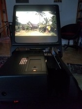 diaprojektor braun paximat multimag mit eingebautem Monitor