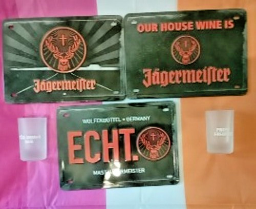 Jägermeister blechschilder - blechschilder, &