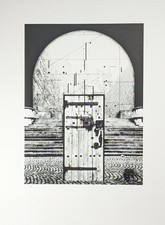 Gregory Vines, Tür und Bogen, Siebdruck, handsigniert, 1977