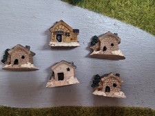 5 St. Spur Z Blockhütten Berghütten Weihnachtsmarkt Hütten 1:220 Hütte