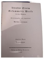 Theodor Storm Gesammelte Werke