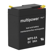 Multipower MP9-6A 6V 9Ah AGM