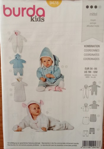 Burda kids 9478 - burda, baby