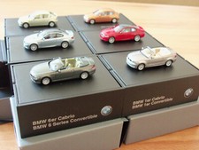 6 stück BMW Modellautos   1:87 Herpa