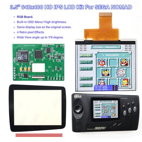 Hight light ips lcd - light, rgb