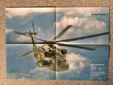 Bundeswehr Poster Heer "Sikorsky CH-53G über den Wolken"