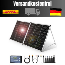 Solar Koffer mit LCD Anzeige | 200W 18V Panel | XT60 Kabel