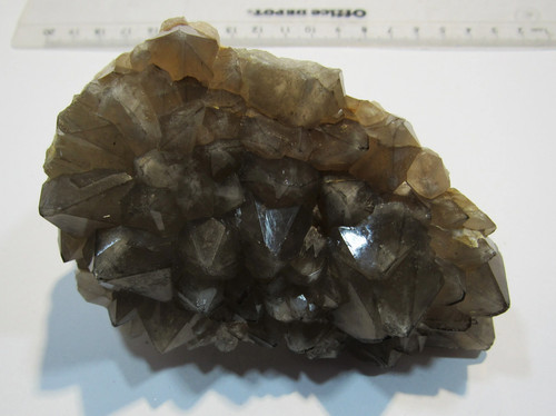 Rauchquarz igel quarz kristall - quarz,